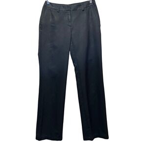 Oobe Black Dress Pants Career Work‎ Wear Straight Leg Size 0-33 Uniform Chino